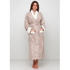 Халат F&P XL бежевий  бамбук 506-03